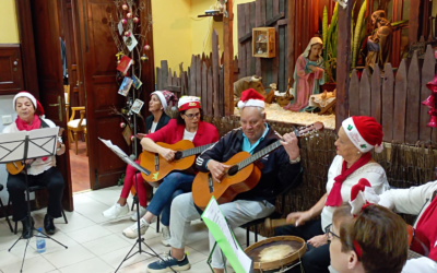 Actuación de la agrupación Brisas de San Juan