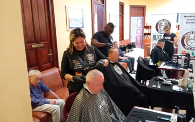 Corte de pelo Solidario de Barber Angels
