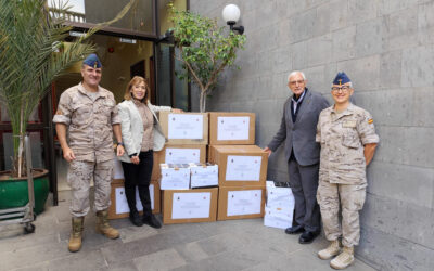 Donación alimentos del MACAN