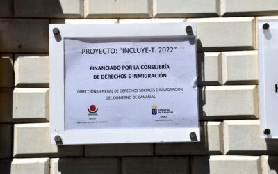 Proyecto Incluye-T, financiado por la Consejería de Derechos Sociales, Igualdad, Diversidad y Juventud del Gobierno de Canarias