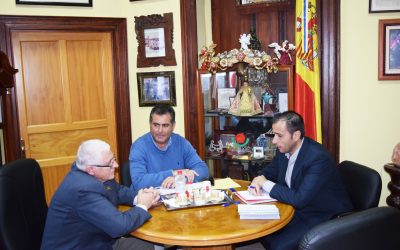 Visita de concejales del Partido Popular en la oposición en el Ayuntamiento de Las Palmas de G.C.