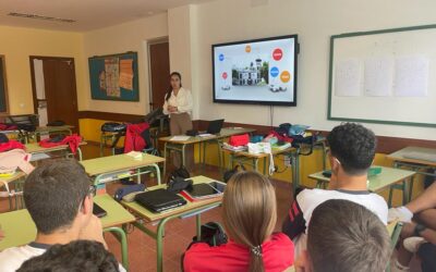 Proyecto «Estamos a tiempo», con alumnos del Colegio San Vicente de Paúl
