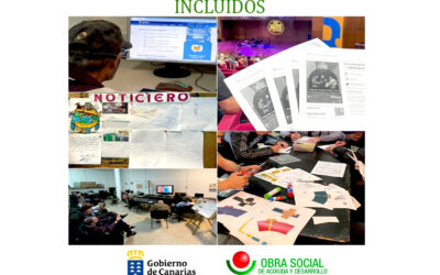 Proyecto IncluiDos, financiado por Servicios Sociales Gobierno de Canarias