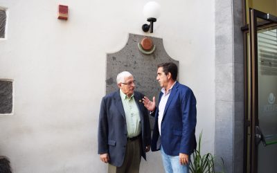Visita del Viceconsejero de Políticas Sociales del Gobierno de Canarias