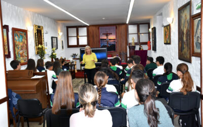 Nos visita alumnos del Colegio Enrique de Ossó
