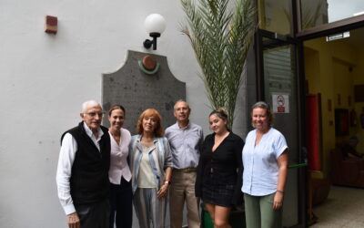 Visita de la Concejala de Servicios Sociales del Ayto. de Mogán