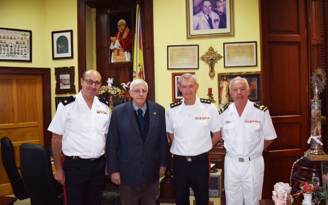 Visita del Coronel D. Francisco Jesús Buhigas Juanatey