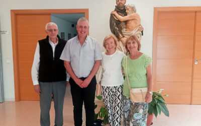 Visita párroco de Ronda Rvdo. D. Francisco Sánchez